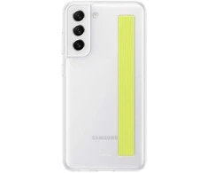 Dėklas Samsung EF-XG990CWEGWW S21 FE 5G G990 baltos spalvos Slim Strap Cover