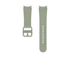 Išmaniojo laikrodžio Samsung Galaxy Watch 4 silikoninis dirželis, Žalios spalvos, 20mm, M/L