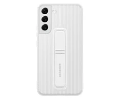 RS906CWE apsauginis stovimas dangtelis, skirtas Samsung Galaxy S22 Plus, Baltas (Baltas)