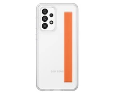 XA336CTE Slim Strap Cover dėklas, skirtas Samsung Galaxy A33 5G, skaidrus (skaidrus)