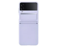 Dėklas VF721LLE Flap Leather Cover for Samsung Galaxy Flip 4, Serenity Violetinė (Serenity Violetinė)
