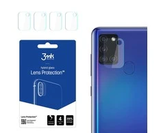 HYBRID GLASS 3MK FLEXIBLE GLASS LENS SAMSUNG GALAXY A21S FOR CAMERA 4 PCS.