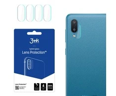 3MK FLEXIBLE GLASS LENS HYBRID GLASS PROTECT SAMSUNG GALAXY M02 4 PCS CAMERA