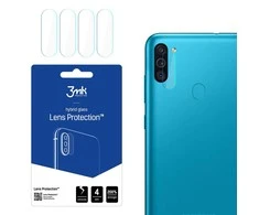 HYBRID GLASS 3MK FLEXIBLE GLASS LENSSAMSUNG GALAXY M11 FOR CAMERA 4 PCS.