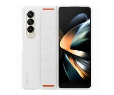 Dėklas GF936TWE silikoninis rankenos dangtelis, skirtas Samsung Galaxy Fold 4, Baltas (Baltas)