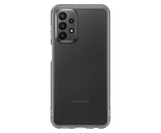 Dėklas Samsung Galaxy A23 5G Soft Clear Cover Juodas
