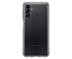 Dėklas Samsung Galaxy A04s Soft Clear Cover Juodas