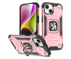 Armored a finger holder Apple iPhone 15 Plus Wozinsky Ring Armor – dėklas telefonui aukso spalvos