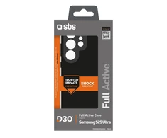 SBS D3O Samsung Galaxy S25 Ultra – dėklas telefonui juodos spalvos