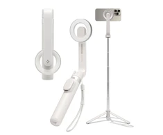 Asmenukių lazda Spigen S571W MagSafe Bluetooth with tripod – juodos spalvos