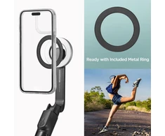 Spigen S580W MagSafe Bluetooth asmenukių lazda su trikoju – juodos spalvos