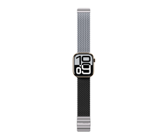 Set of 2 AmazingThing Blend Band for Apple Watch 45/46/49mm – Pilkas-Juodas/Pilkas