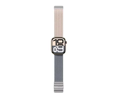 Set of 2 AmazingThing Blend Band for Apple Watch 45/46/49mm – Rožinė-Gray/Rožinė
