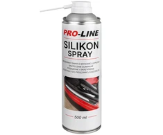 Silikoninis purškiamas tepalas sandariklių priežiūrai PRO-LINE 500ml