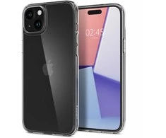 Spigen Air Skin Hybrid, crystal dėklas telefonui skaidrus – Apple iPhone 15 Plus