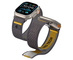 Apyrankė Spigen Athlex Air for Apple Watch 6/7/8/9/10/SE/Ultra 1/Ultra 2 (44/45/46/49 mm) pilkos spalvos