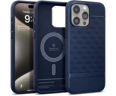 Spigen CASEOLOGY PARALLAX MAG MAGSAFE Apple iPhone 15 PRO MAX dėklas telefonui mėlynos spalvos