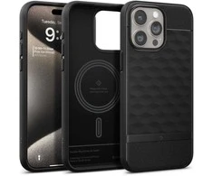 Spigen CASEOLOGY PARALLAX MAG MAGSAFE Apple iPhone 15 PRO MAX MATTE dėklas telefonui juodos spalvos