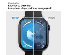 Spigen ELITE SHIELD HYBRID GLASS ”EZ FIT” 2-PACK Apple Watch 10 (42 mm) CLEAR