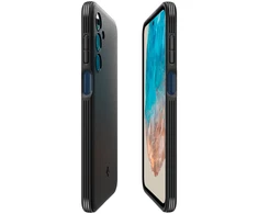 Spigen Essential SandBlast Samsung Galaxy M35 5G – dėklas telefonui juodos spalvos