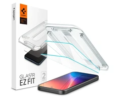 „Spigen Glas.TR Ez Fit“ grūdinto stiklo 2 vnt. pakuotė, skirta „Google Pixel 9A“ – skaidrus