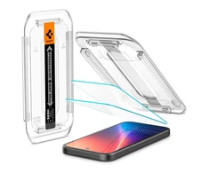 „Spigen Glas.TR Ez Fit“ grūdinto stiklo 2 vnt. pakuotė, skirta „Google Pixel 9A“ – skaidrus