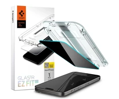 Spigen GLAS.TR EZ FIT Privacy – Apsauginis stiklas with privacy filter skirtas iPhone 15 Pro Max