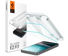 Spigen Glas.TR "Ez Fit" apsauginis stiklas 2-pack for Samsung Galaxy A36 5G – Transparent