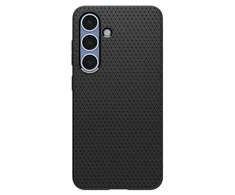 Spigen dėklas LIQUID AIR skirtas Samsung Galaxy S25 matte juodos spalvos