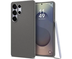 Dėklas Spigen Liquid Air Galaxy S25 Ultra marble pilkas