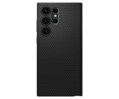 Spigen Liquid Air Case for Samsung Galaxy S23 Ultra - Matte Juodas