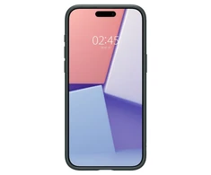 Spigen dėklas LIQUID AIR skirtas Apple iPhone 15 Pro Max abyss žalias