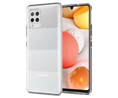 Dėklas SPIGEN SKYSTŲJŲ KRISTALŲ SAMSUNG A42 5G CLEAR