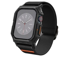 Apple Watch 10 (42mm) Spigen Lite Fit ”Pro” Matte juodas