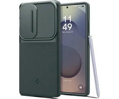 Spigen Optik Armor dėklas skirtas Samsung Galaxy S25 Ultra – žalios spalvos