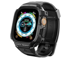 Spigen Rugged Armor „Pro” Apple Watch Ultra (49mm) juodos spalvos