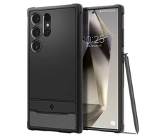 Dėklas SPIGEN RUGGED ARMOR GALAXY S24 ULTRA MATTE Juodas