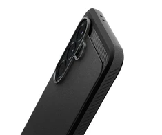 Spigen Rugged Armor, matte dėklas telefonui juodos spalvos – Samsung Galaxy A56 5G
