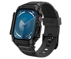 Dėklas Apyrankė Apple Watch 10 (42mm) Spigen Rugged Armor „Pro” Matte juodas