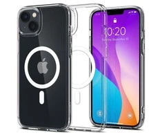 Spigen Ultra Hybrid (MagFit) dėklas skirtas Apple iPhone 14 Plus, spalva - Balta