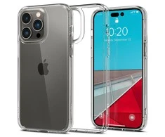 Spigen Ultra Hybrid dėklas skirtas Apple iPhone 14 Pro, spalva - Crystal Clear