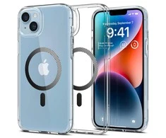 Spigen Ultra Hybrid (MagFit) dėklas skirtas Apple iPhone 14 Plus, spalva - Carbon Fiber