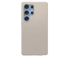 Dėklas Spigen Silicone Fit Mag Samsung Galaxy S25Ultra – titano spalvos