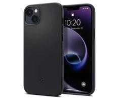 Spigen dėklas Silicone Fit Mag Magsafe iPhone 14 Plus 6,7 juodas