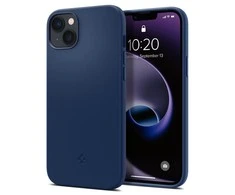 Spigen Silicone Fit Mag MagSafe Apple iPhone 14 Plus dėklas telefonui mėlynos spalvos