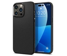 Dėklas SPIGEN LIQUID AIR IPHONE 14 PRO MAX MATTE Juodas