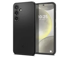 Samsung Galaxy S24 Spigen Thin Fit dėklas telefonui juodos spalvos