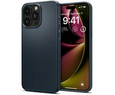 Spigen Thin Fit dėklas skirtas Apple iPhone 15 Pro Max, spalva - Metal Slate
