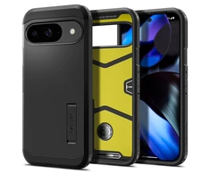 Spigen Tough Armor – dėklas skirtas Google Pixel 9 / 9 Pro Juodas