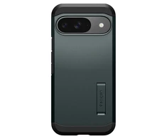 Spigen Tough Armor – dėklas skirtas Google Pixel 9 / 9 Pro Abyss Žalias